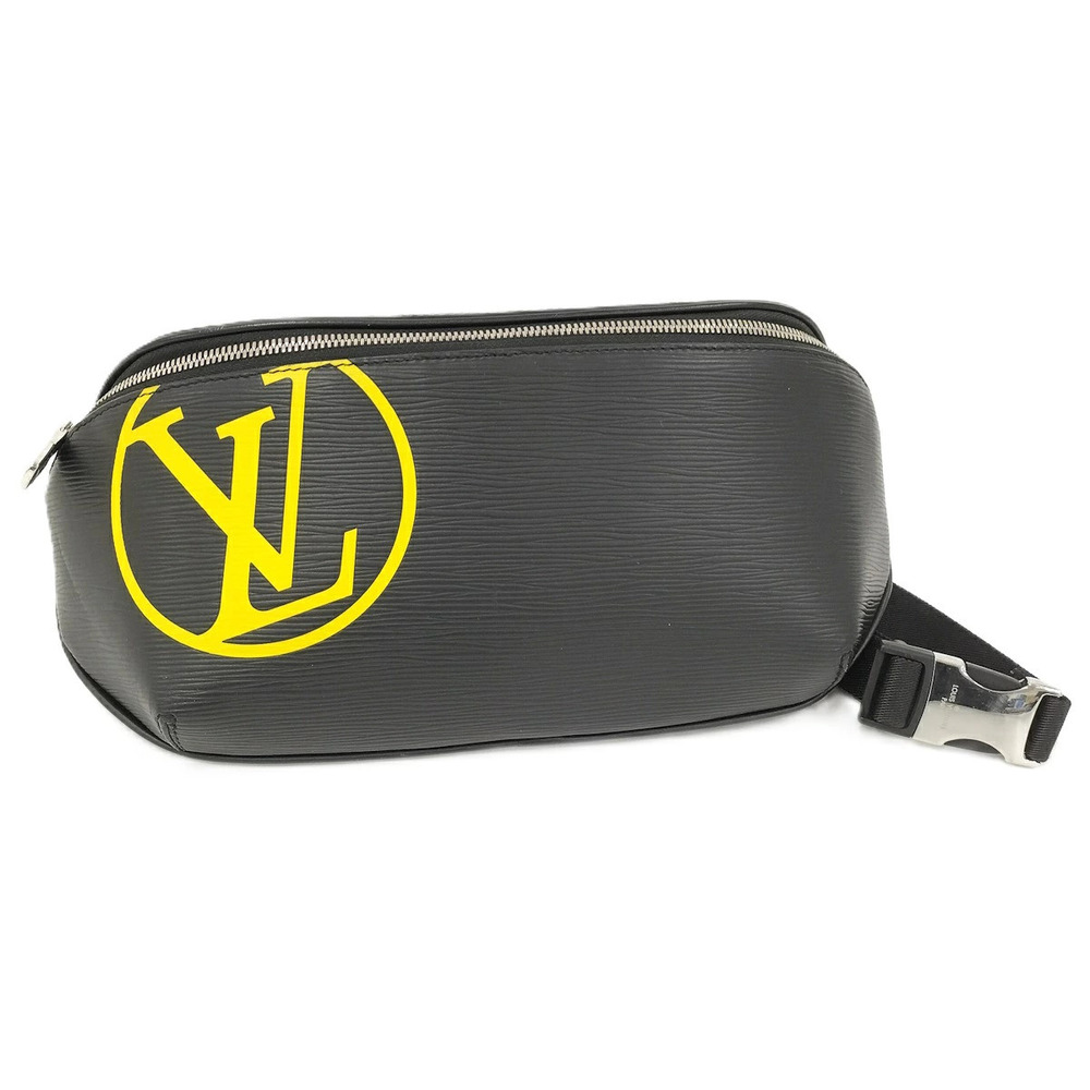 Louis Vuitton Bum bag Body Bag LV Circle Epi Leather Noir Black